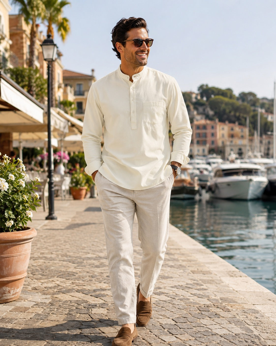 Lightweight, breathable, and effortlessly refined — made for summer dinners, weekend gatherings, vacations, and elevated everyday wear.