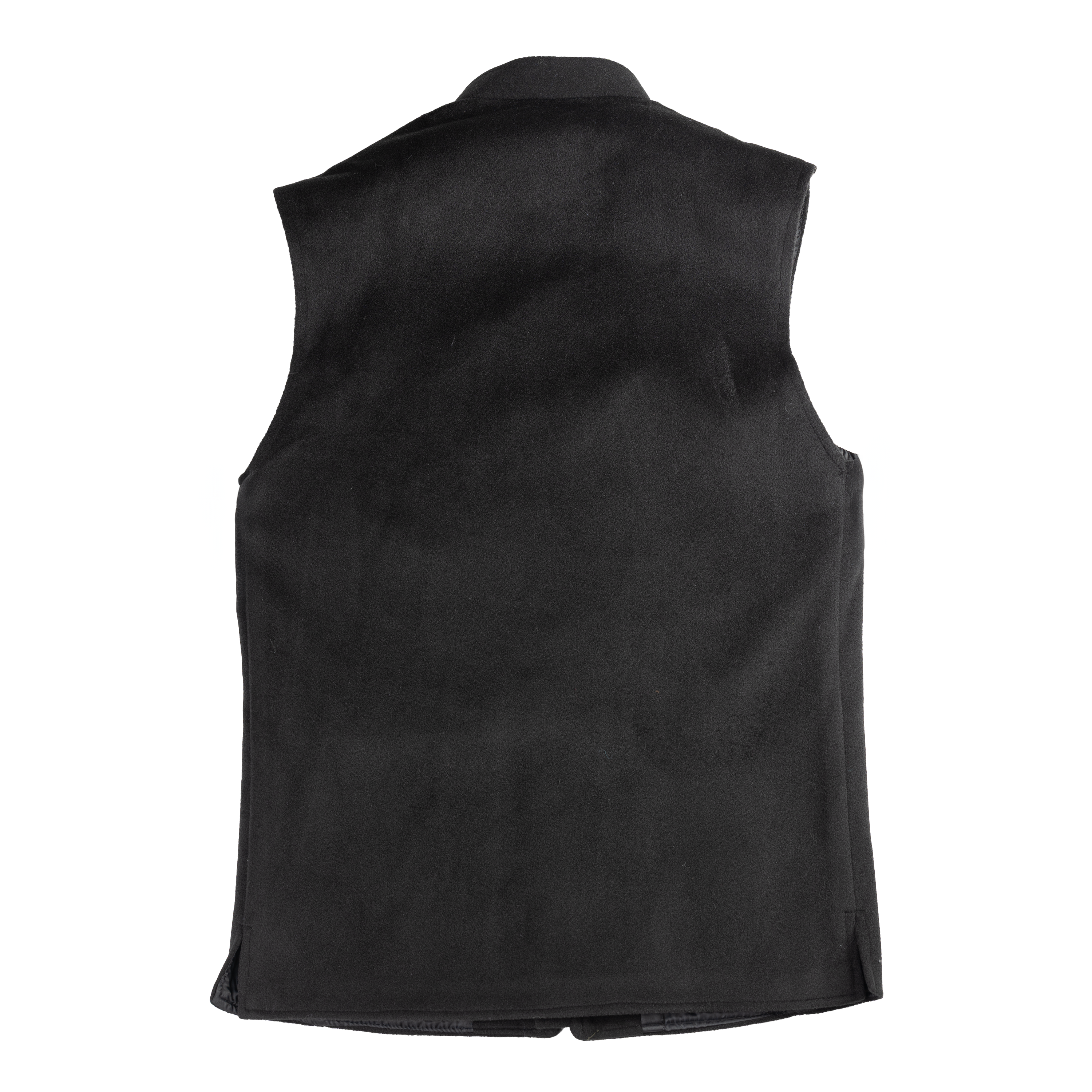 ARC PANEL ZIP WAISTCOAT – CLASSIC BLACK