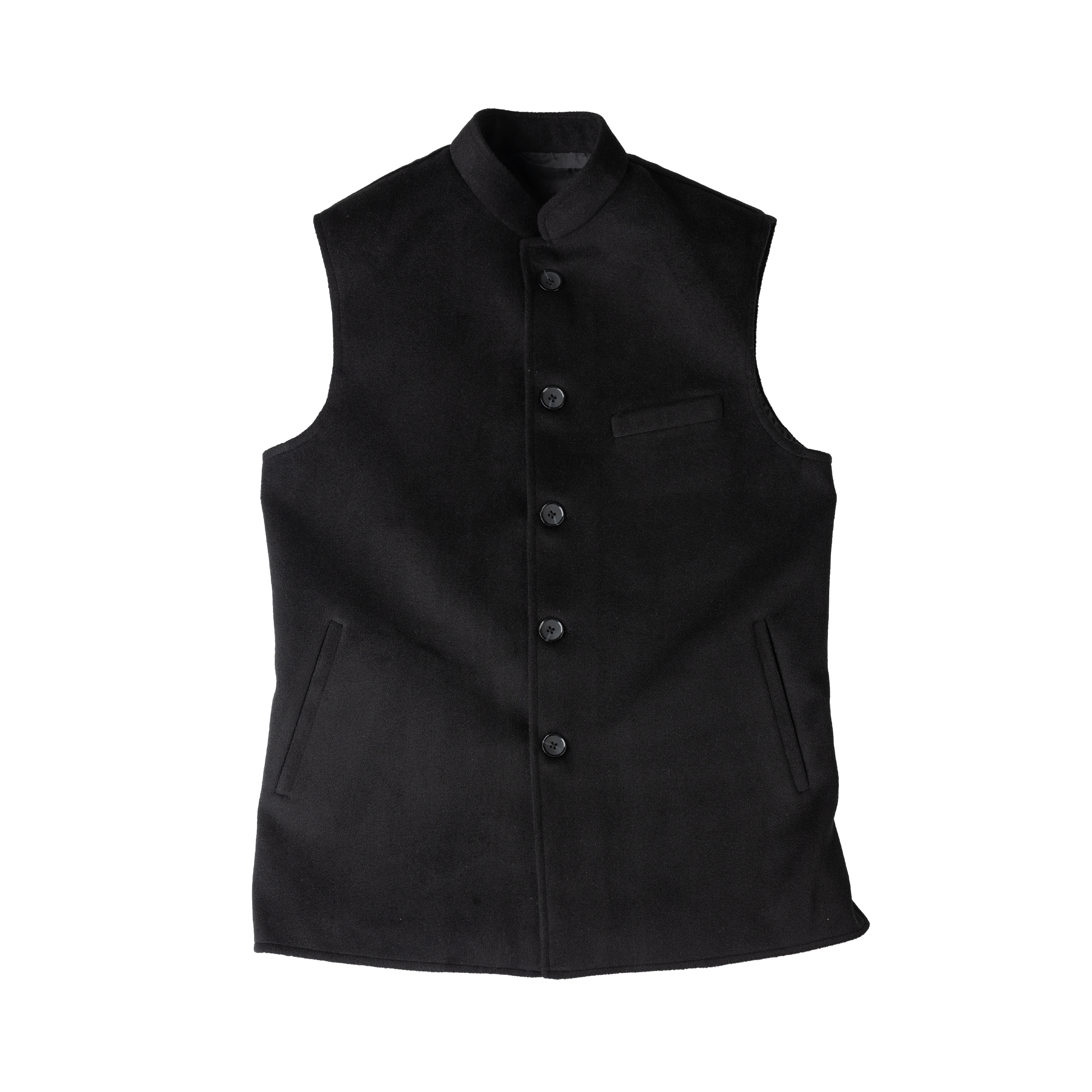CLASSIC BUTTON WAISTCOAT – CLASSIC BLACK