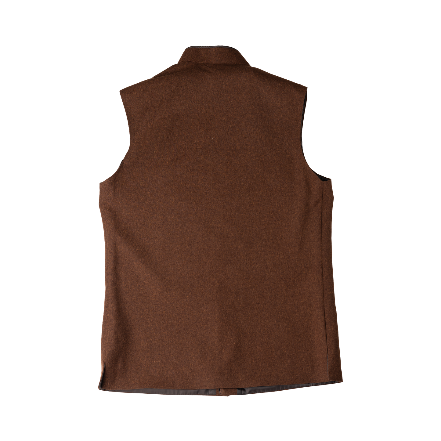 HERITAGE TAILORED WAISTCOAT – CHESTNUT BROWN