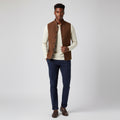 HERITAGE TAILORED WAISTCOAT – CHESTNUT BROWN
