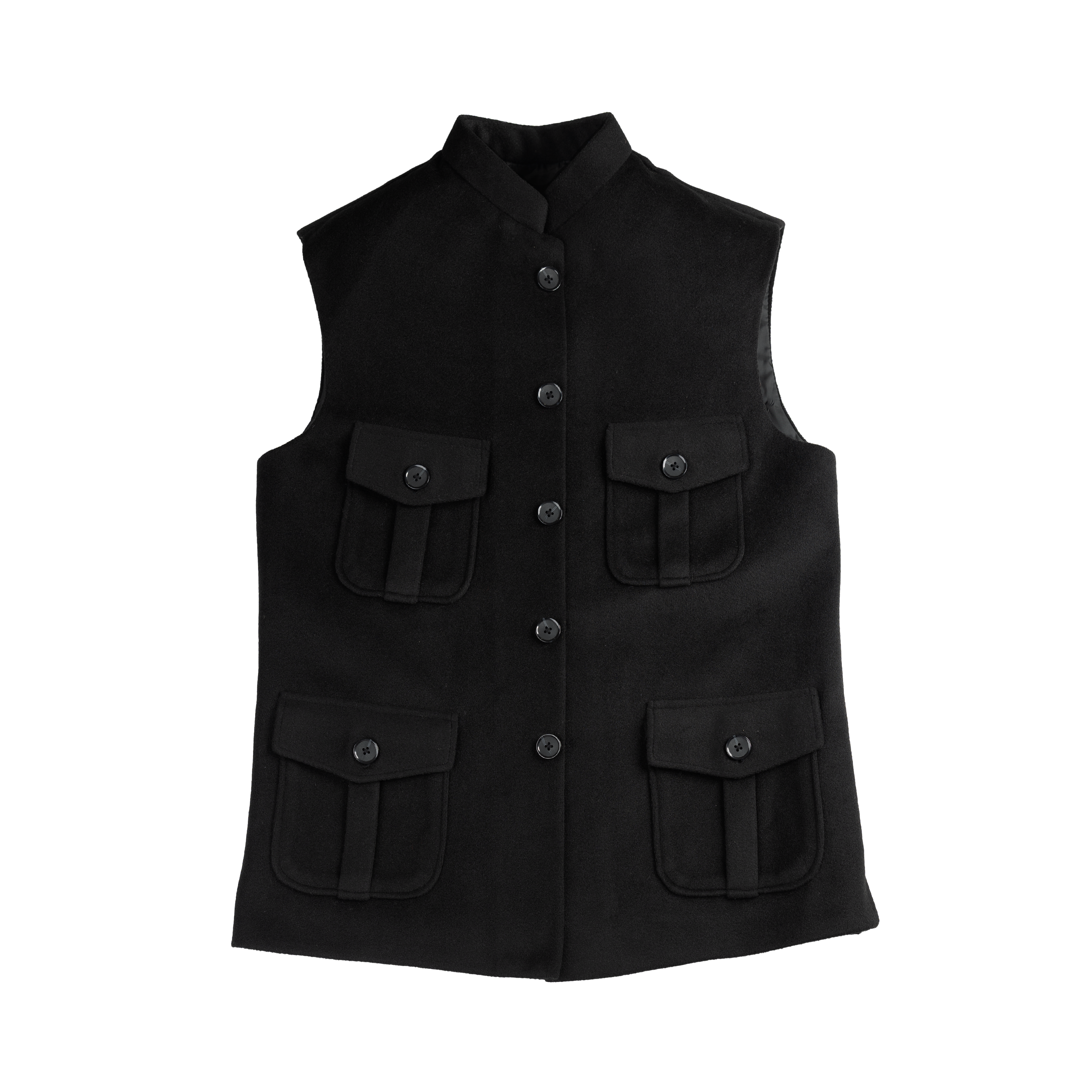 TRAVELER’S UTILITY WAISTCOAT – CLASSIC BLACK
