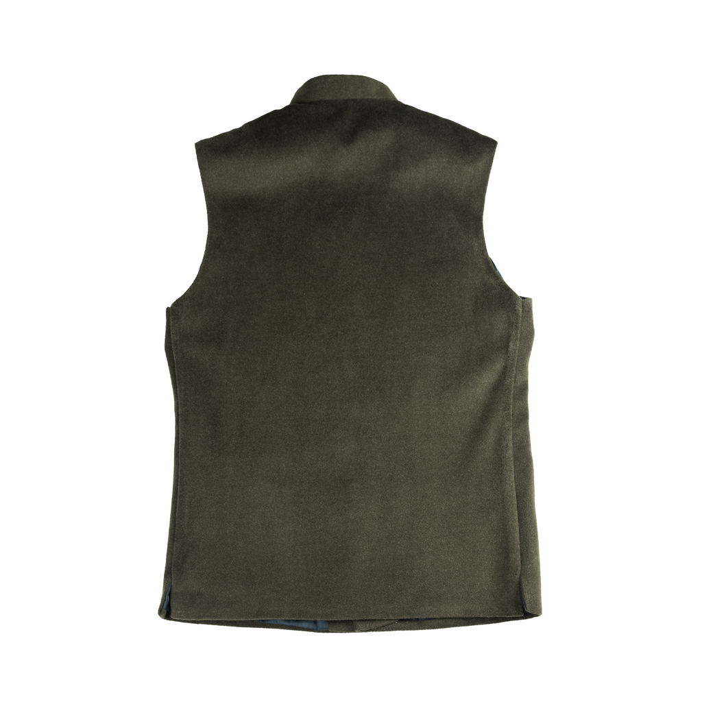 TRAVELER’S UTILITY WAISTCOAT – OLIVE GREEN